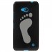 TPU1LUM640PIED - Coque souple pour Microsoft Lumia 640 avec impression Motifs empreinte de pied