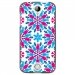 TPU1M320GUY03 - Coque souple pour Acer Liquid M320 avec impression Motifs ronds en forme de bonhommes 3