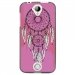 TPU1M320REVEROSE - Coque souple pour Acer Liquid M320 avec impression Motifs attrape rêve sur fond rose