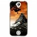 TPU1M330CLIMB1 - Coque souple pour Acer Liquid M330 avec impression Motifs escalade 1