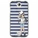 TPU1M330MANGAMARINE - Coque souple pour Acer Liquid M330 avec impression Motifs manga fille marin