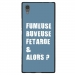 TPU1XA1ULTRAFUMEUSEBLEU - Coque souple pour Sony Xperia XA1 Ultra avec impression Motifs fumeuse et alors bleu