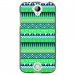 TPU1Z320AZTEQUEBLEUVER - Coque souple pour Acer Liquid Z320 avec impression Motifs aztèque bleu et vert