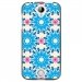 TPU1Z320GUY02 - Coque souple pour Acer Liquid Z320 avec impression Motifs ronds en forme de bonhommes 2