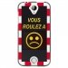 TPU1Z320SPEEDCONTROL - Coque souple pour Acer Liquid Z320 avec impression Motifs panneau de contrôle de vitesse