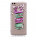 TPUPSMART-MACARONS - Coque souple Huawei P-Smart transparent motif paquet macarons