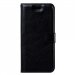 WALLET-HONOR5XNOIR - Etui Honor-5X rabat latéral noir avec logements cartes
