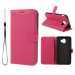 WALLET-J42018FUSHIA - Etui Galaxy J4-2018 rabat latéral fushia logements cartes fonction stand