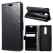 WALLET-NOKIA51NOIR - Etui Nokia 5.1 type portefeuille noir avec logements cartes