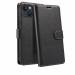 WALLETIP13NOIR - Etui portefeuille iPhone 13 coloris Noir rabat latéral articulé fonction stand