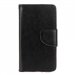 WALLETJ12016NOIR - Etui type portefeuille noir Samsung Galaxy J1-2016 avec rabat latéral articulé fonction 