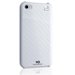WD1110FOC47 - Coque White Diamonds avec des cristaux Swarovski Focus pour iPhone 4 4S 
