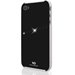 WD1110SAS6 - Coque White Diamonds avec des cristaux Swarovski Sash pour iPhone 4 et 4S