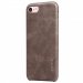 XLEVELVINTIP7MAR - Coque souple X-Level Vintage pour iPhone 7 coloris marron