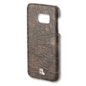 4SMARTEVERGLADES7 - Coque de protection Galaxy S7 aspect croco marron collection Everglade de 4Smarts