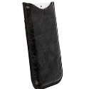 HKRUTUMBA_LBLACK - Etui Krusell TUMBA Large cuir vintage noir iPhone 5