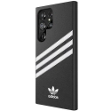 ADIDAS-S23ULTRANOIR - Coque Adidas pour Galaxy S23 Ultra noire à bandes blanches