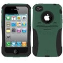 AG-IPH4-BG - Coque Trident AEGIS Series verte pour iPhone 4