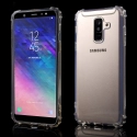 AIRBAG-GALA6PLUS2018 - Coque Airbag Galaxy A6+ 2018 coque transparente souple avec coins renforcés