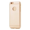 ALUGOLDTPUIP6 - Coque iPhone 6s Aluminium Gold intérieur souple GEL enveloppant
