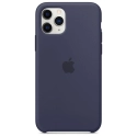APPLEIP11PMAX-MWYW2MA - Coque officielle Apple iPhone 11 Pro Max en silicone liquide coloris Bleu Midnight