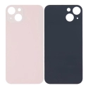 CACHE-IP13ROSE - Vitre arrière (dos) iPhone 13 coloris rose en verre