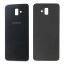 CACHE-J610NOIR - Dos Samsung Galaxy J6+ coloris noir