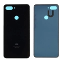CACHE-MI8LITENOIR - Dos cache arrière Xiaomi Mi8 LITE coloris noir