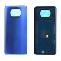 CACHE-POCOX3BLEU - Dos cache arrière Xiaomi Poco X3 bleu