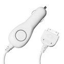 CACIP3G_BLAN - Chargeur allume cigare pour iPhone 3G et iPod Blanc