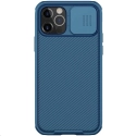 CAMSHIELD-IP12PMAXBLEU - Coque CamShield iPhone 12 Pro-Max bleue avec protection appareil photo coulissante