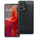 CARBO-MOTOG85 - Coque Motorola Moto G85(5G) antichoc coloris noir aspect carbone