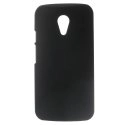 CASYNOIRMOTOGV2 - Coque rigide Coloris Noir pour Motorola Moto-G2 aspect mat toucher rubber gomme