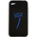 COQIP4LIFE - Coque Life is Color pour iPhone 4