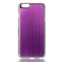COVALUIP655VIOLET - Coque rigide avec aluminium brossé violet pour iPhone 6-Plus de 5,5 pouces