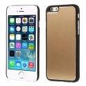 COVALUIP6GOLD - Coque rigide avec aluminium brossé gold pour iPhone 6