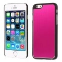 COVALUIP6ROSE - Coque rigide avec aluminium brossé rose pour iPhone 6