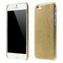 COVLEZARDIP6GOLD - Coque arrière aspect lézard en relief iPhone 6s coloris gold