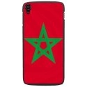 CPRN1IDOL355DRAPMAROC - Coque rigide pour Alcatel Idol 3 5 5 avec impression Motifs drapeau du Maroc