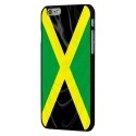 CPRN1IP6PLUSDRAPJAMAIQUE - Coque noire iPhone 6 Plus impression drapeau jamaique