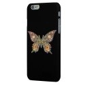 CPRN1IP6PLUSPAPILLONSEUL - Coque noire iPhone 6 Plus impression papillon psychedelique