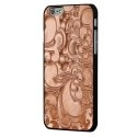 CPRN1IPHONE6ARABESQBRONZE - Coque noire iPhone 6 impression Motifs Arabesque bronze
