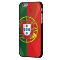 CPRN1IPHONE6DRAPPORT - Coque noire iPhone 6 impression drapeau Portugal