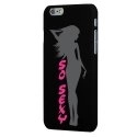 CPRN1IPHONE6SOSEXY - Coque noire iPhone 6 impression Femme debout So Sexy