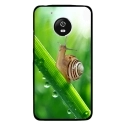 CPRN1MOTOG5ESCARGOT - Coque rigide pour Motorola Moto G5 avec impression Motifs escargot sur une tige