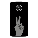 CPRN1MOTOG5MAINPEACE - Coque rigide pour Motorola Moto G5 avec impression Motifs main Peace and Love