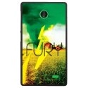 CPRN1NOKIAXFURY - Coque rigide pour Nokia X avec impression Motifs Fury