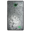 CPRN1NOKIAXGOUTTEEAU - Coque rigide pour Nokia X avec impression Motifs gouttes d'eau