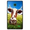 CPRN1NOKIAXVACHE - Coque rigide pour Nokia X avec impression Motifs vache