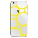 CRYSIP6PLUSRONDSJAUNES - Coque rigide pour Apple iPhone 6 Plus avec impression Motifs ronds jaunes